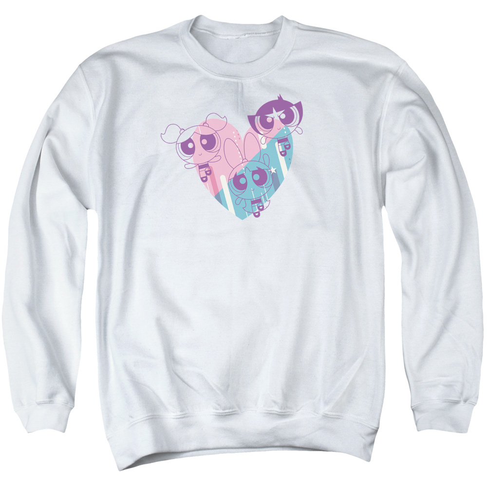 powerpuff heart sweater