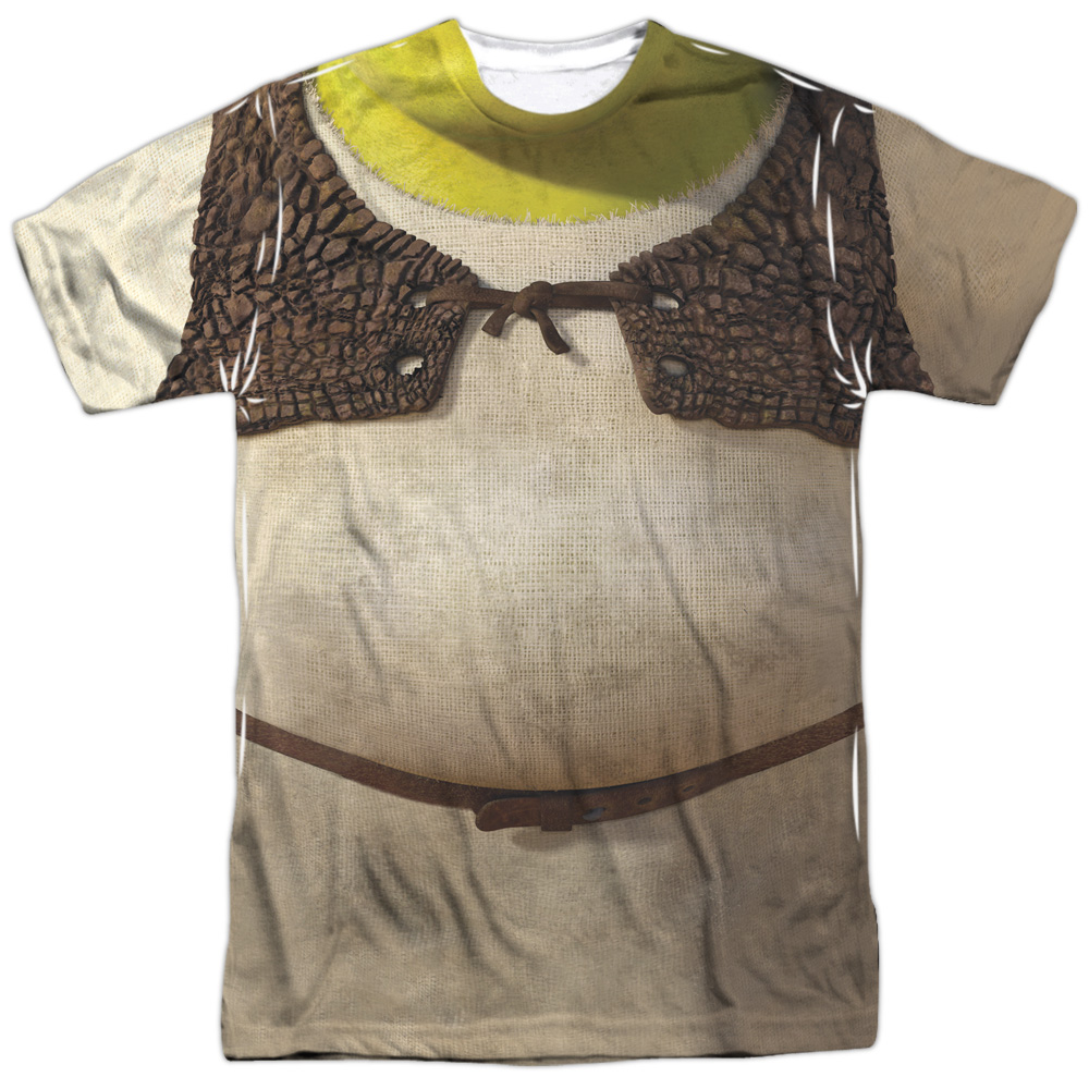 Shrek Ogre Adult Sublimation Costume T-Shirt
