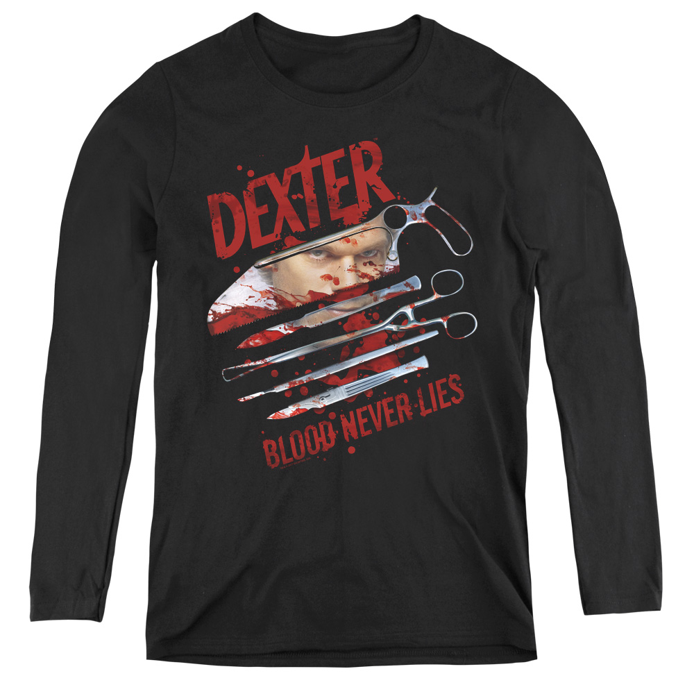Dexter Blood Never Lies Adult Tank Top T-shirt