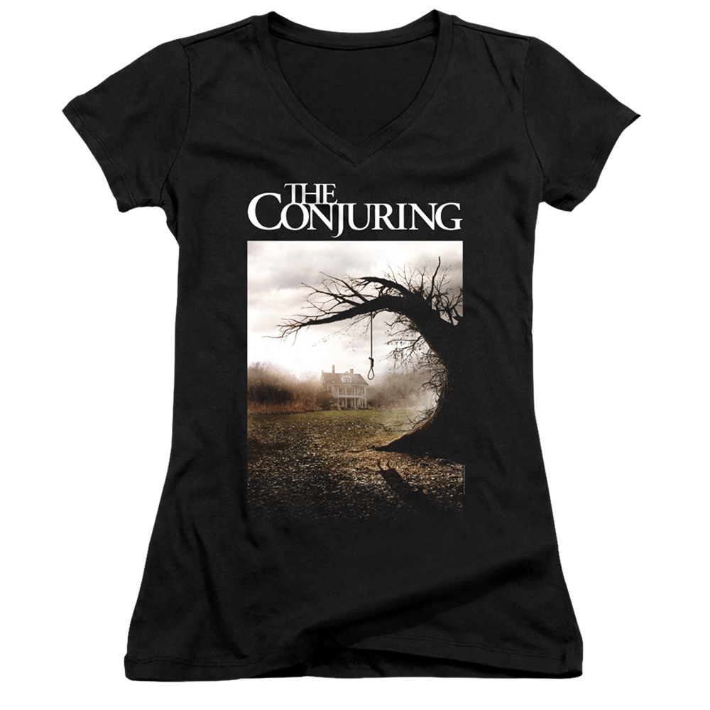 The Exorcist Poster Junior V-Neck T-Shirt