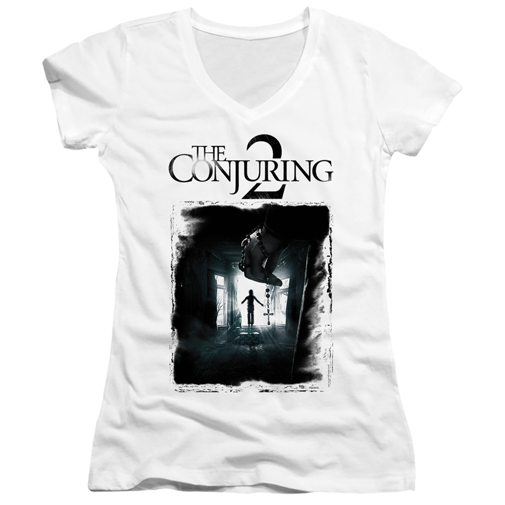 The Exorcist Poster Junior V-Neck T-Shirt