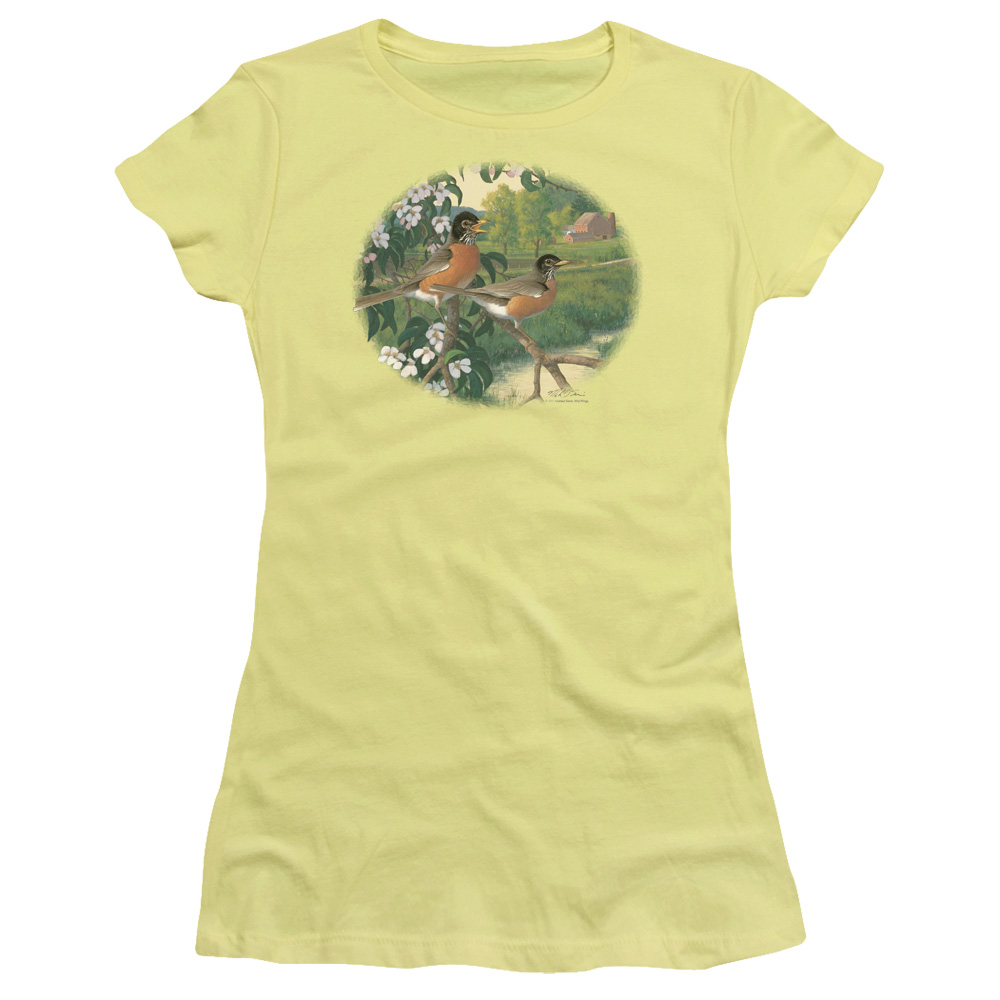 Wild Wings Apple Blossom Time Robins