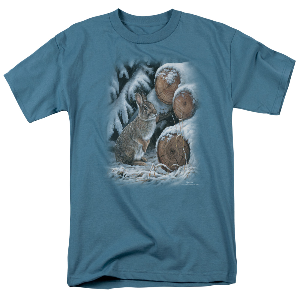 Wild Wings Wood Pile Rabbit